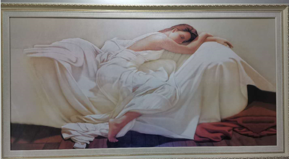 Amex frame 60X120CM print simulation thumbnail