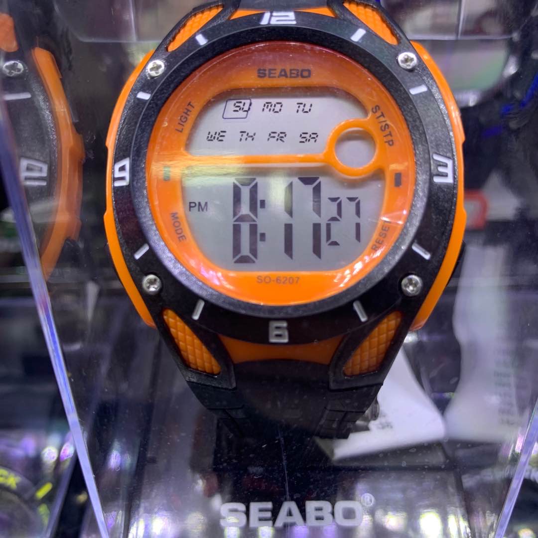 Electronic watches, luminous watches, waterproof watches, adult watches, digital watches, orange bestsellers details Picture