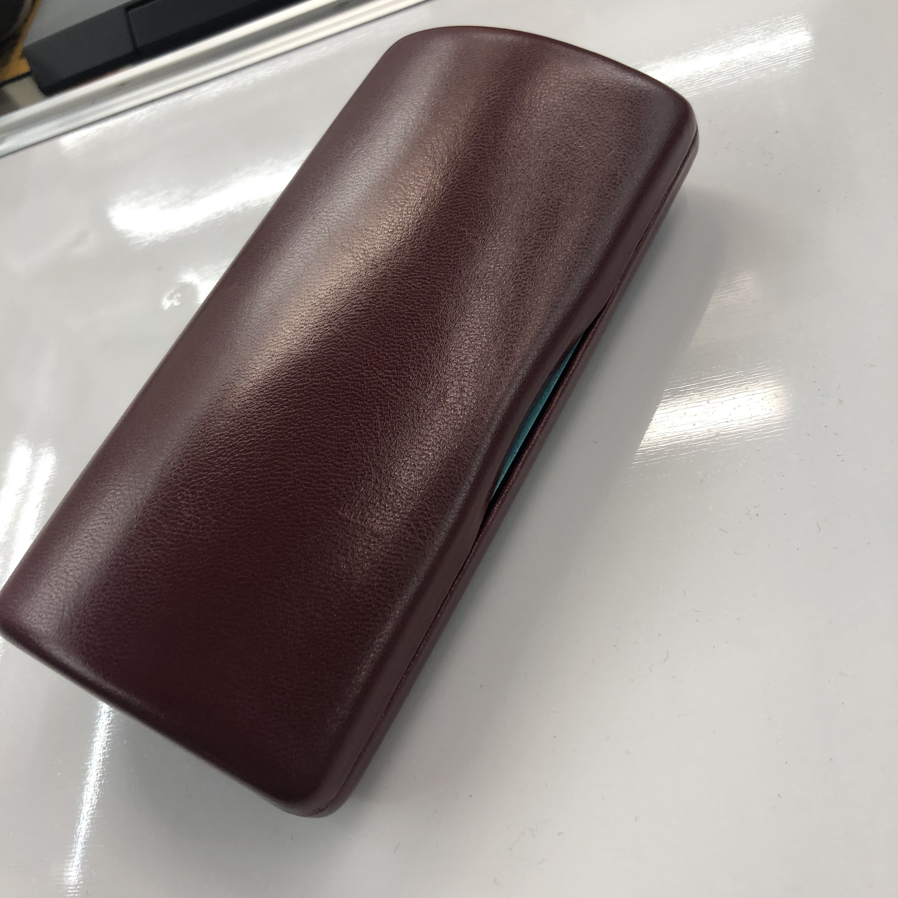 眼镜盒男女 便携式防压墨镜盒 简约学生创意个性太阳镜近视眼睛盒子产品图