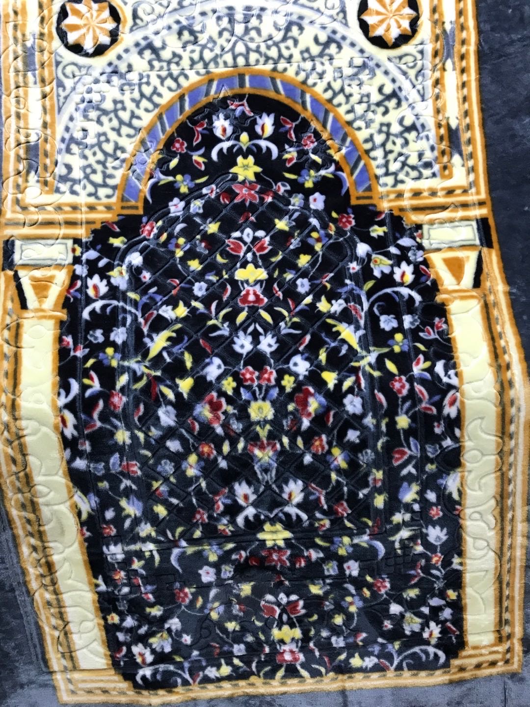 Mosque Printed Embossed Dubai Blanket Worship Blanket Muslim Worship Blanket