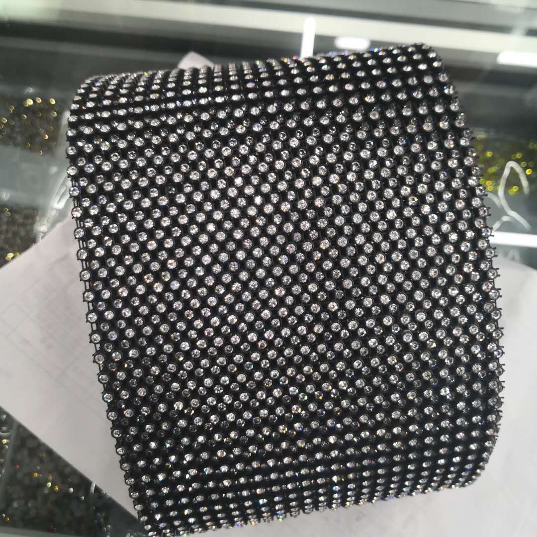 Glass and plastic starry Sky shoes, clothing, art and accessories diy event special mesh water diamond hand-sewn diamond details Picture