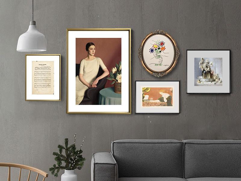 义乌王磊相框335x35cm组合相框