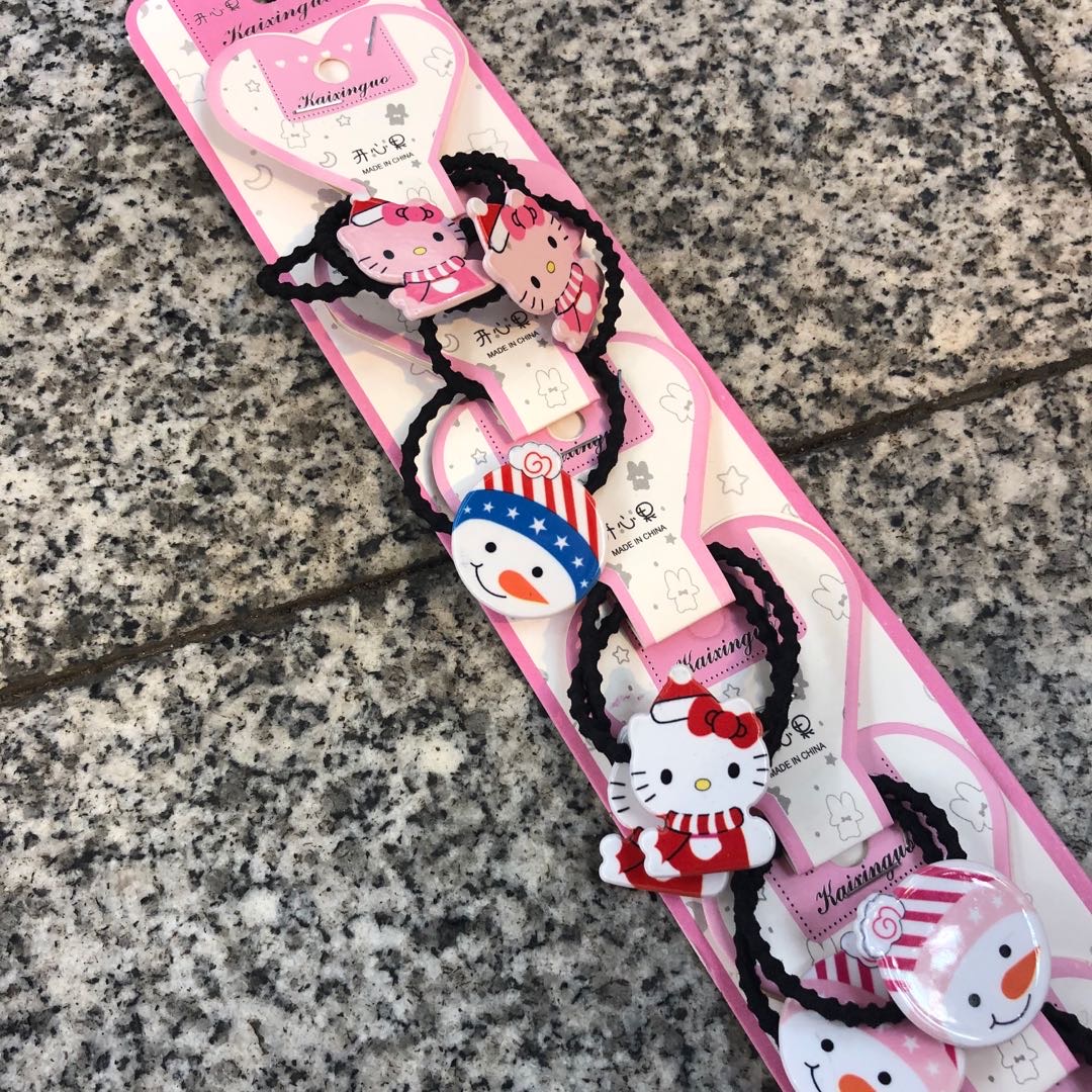 儿童发绳女童头绳扎头发橡皮筋头饰女宝宝小发圈可爱发饰