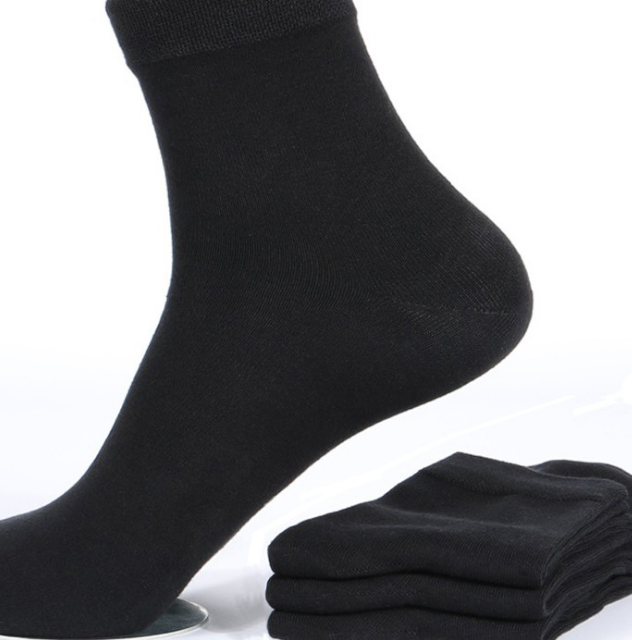 2020新款时尚纯棉涤棉袜男袜不起球防臭男袜