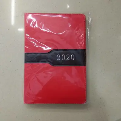 2020 New Leather Red Notebook Office Supplies Stationery Supplies Writing Books Wholesale