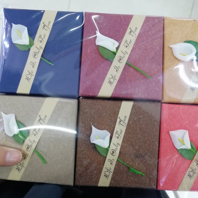 9*9纸质手表盒礼品盒首饰盒牛皮纸