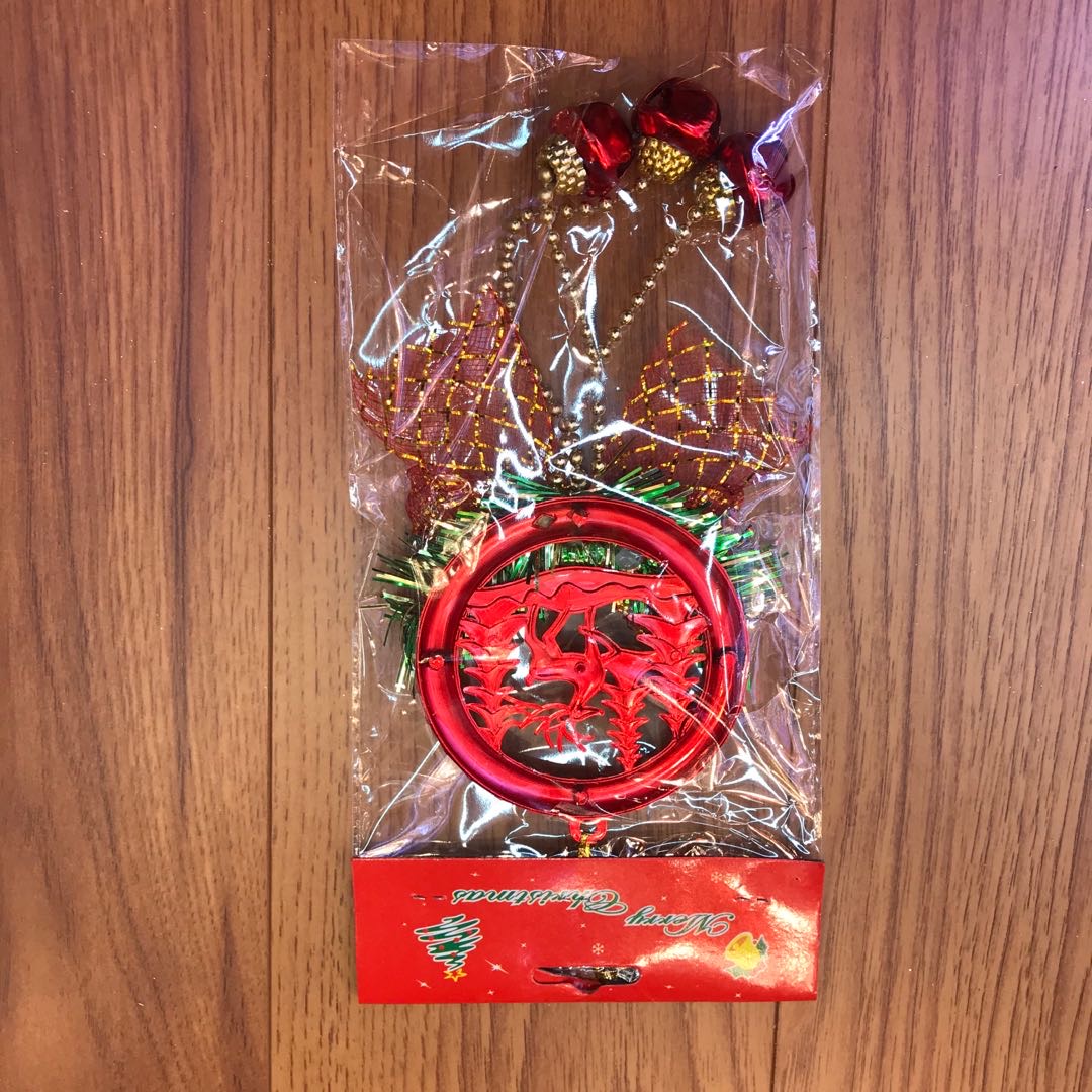 Christmas bell pendants, Christmas decorations, scene arrangements, shopping mall store pendants, Christmas tree pendants Specification image