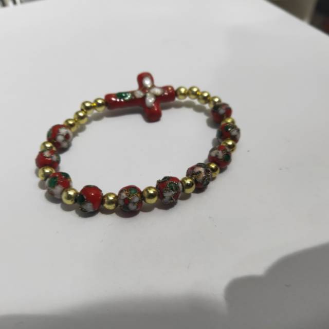 6mm wooden bead Rosary bracelet in box, Rosary Bracelet 123312312 details Picture