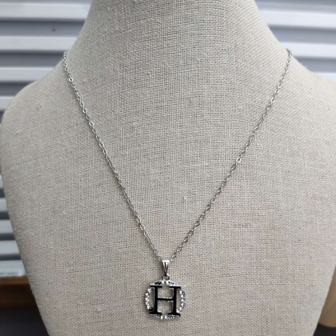 Korean and American style fadeless letter necklace pendant pendant pendant necklace jewelry thumbnail