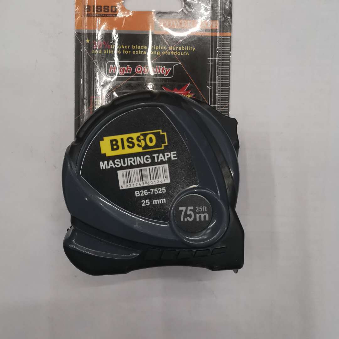 Wholesale steel tape measures 3-meter, 5-meter, 7.5-meter, 10-meter box rulers, grade 1 precision anti-drop stainless steel tape measures available for customization