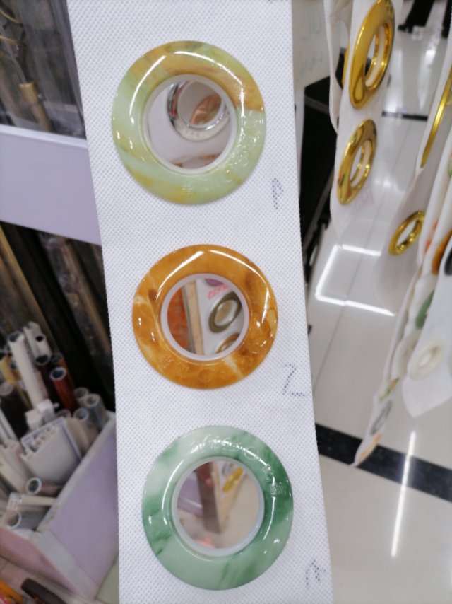 Curtain perforated ring, Roman ring, ring buckle, sound-absorbing perforated ring, Roman rod accessories