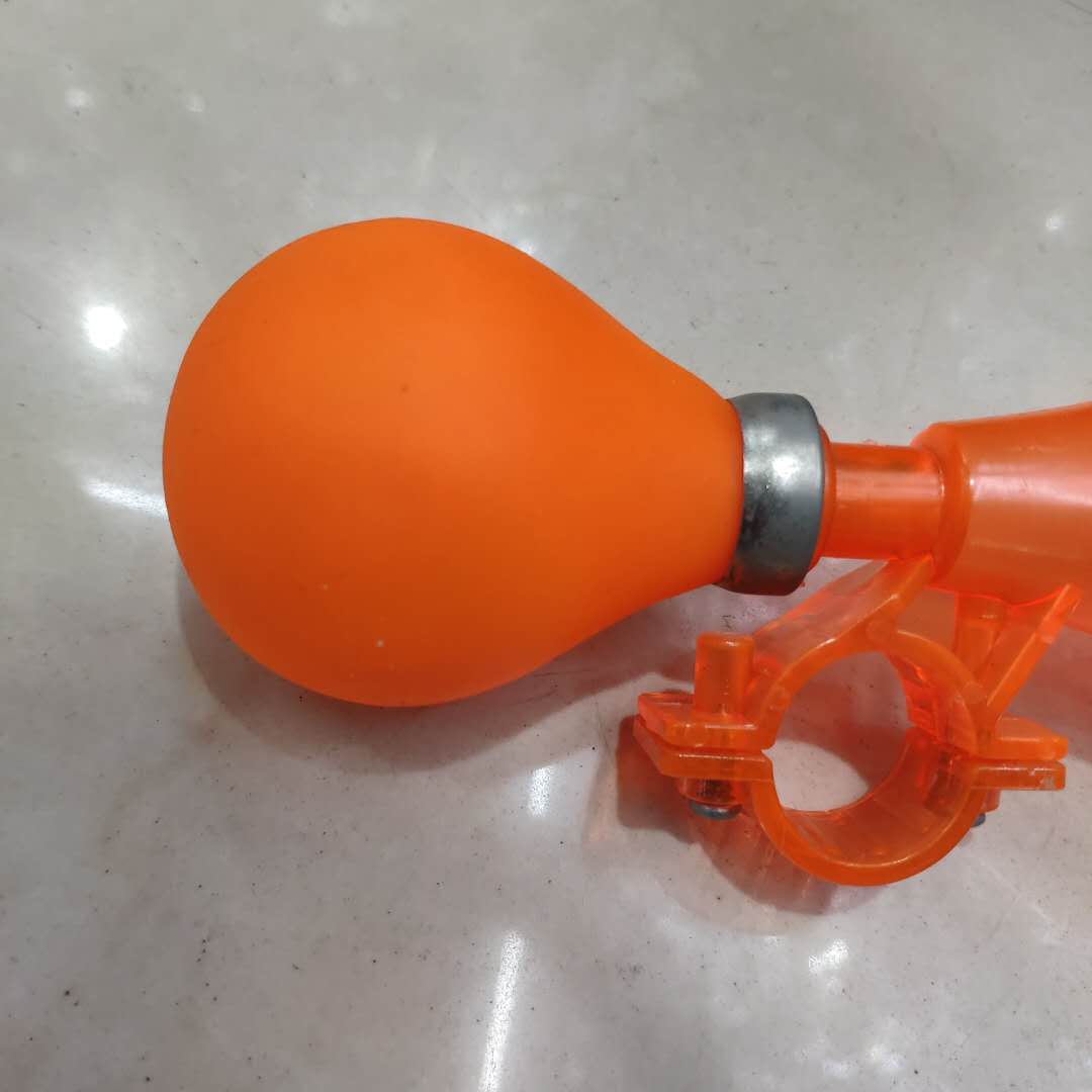 Orange Bike Gas Horn Manual Horn Super Loud Mountain Bike Bike Horn Custom Specification drawing