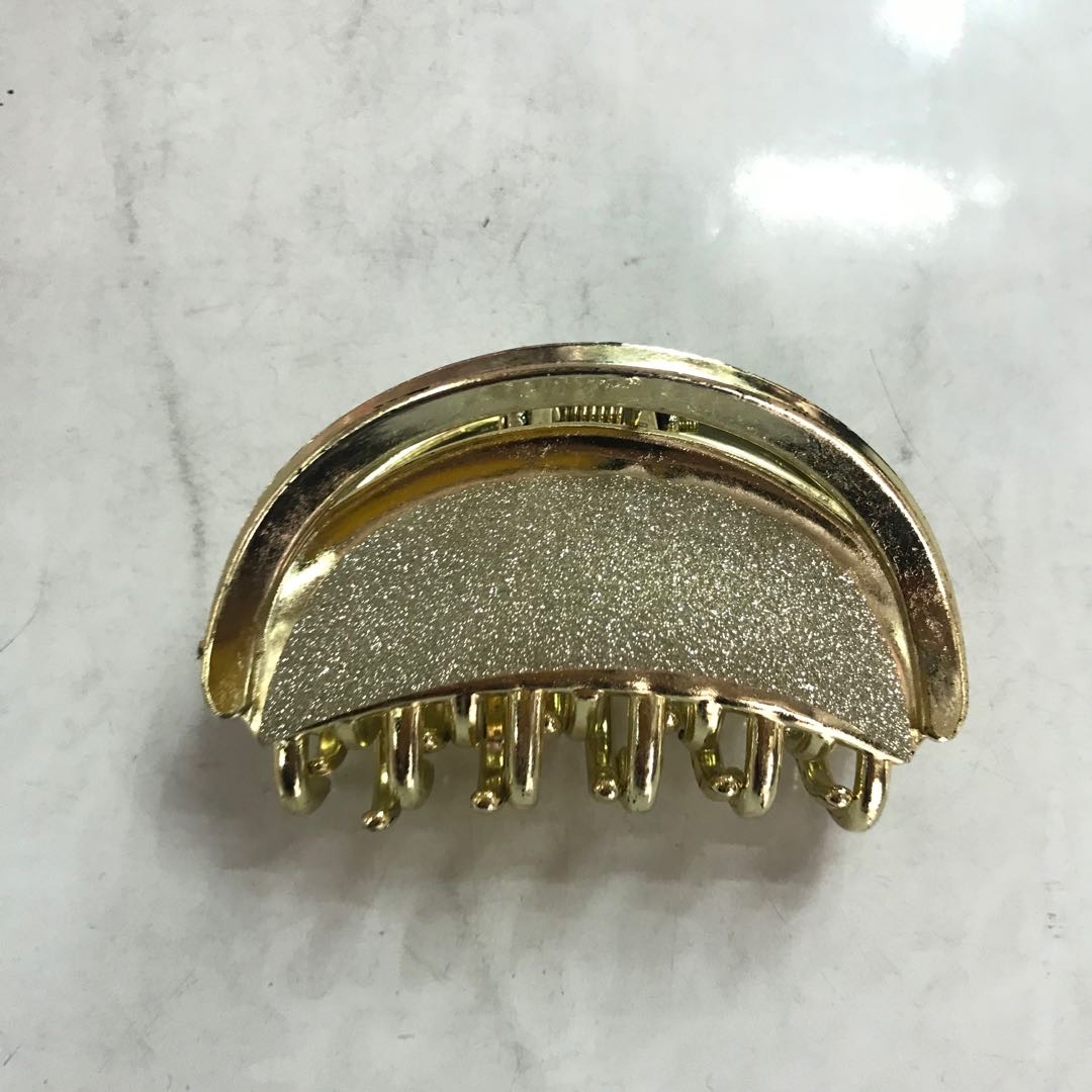 European and American simple in large clip hair clip Ins with the same geometric metal hair clip top clip hair clip adult headwear