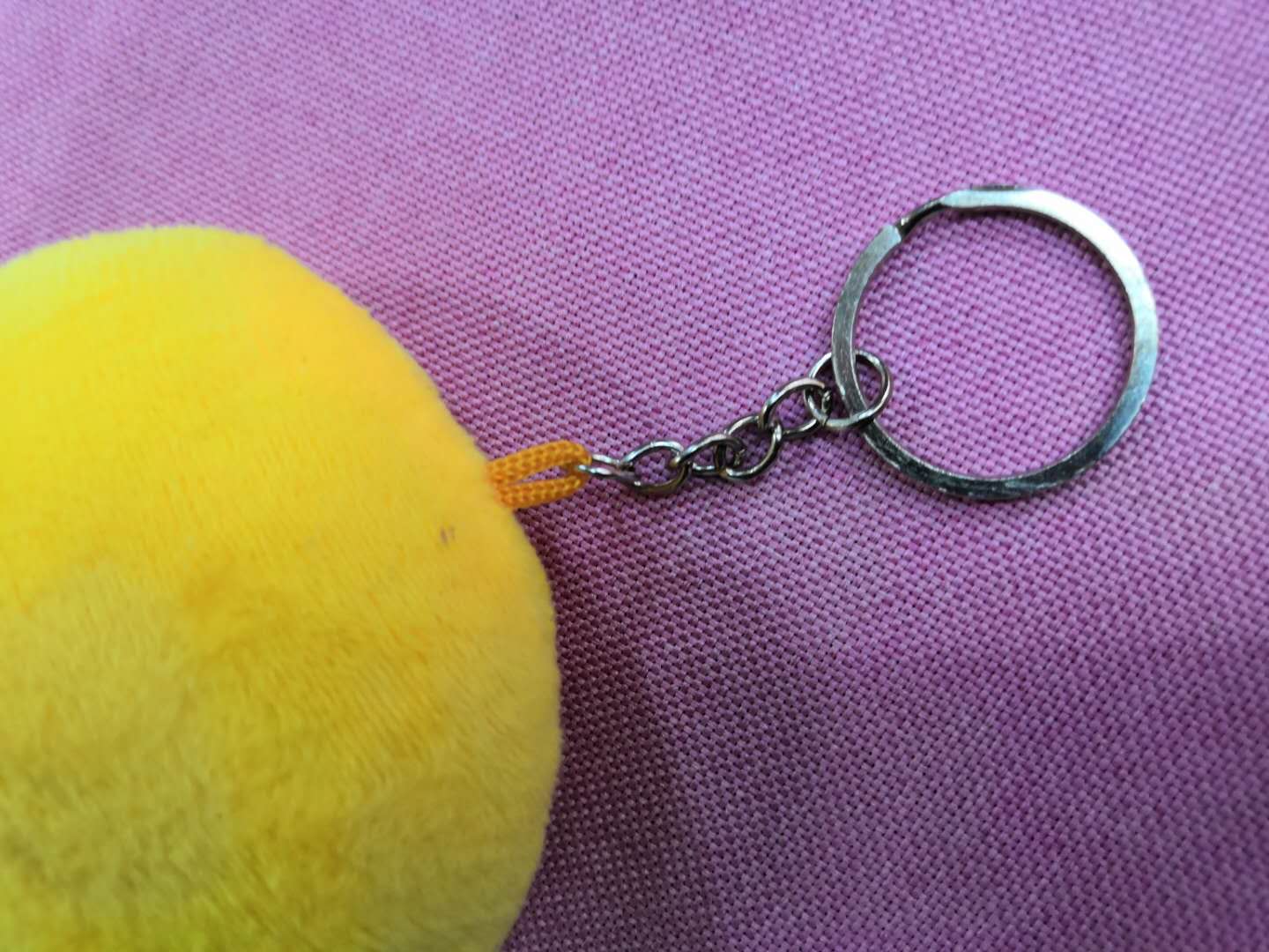 Wholesale of 8 cm smiley face emoji small pendants, plush toys, doll accessories Specification image