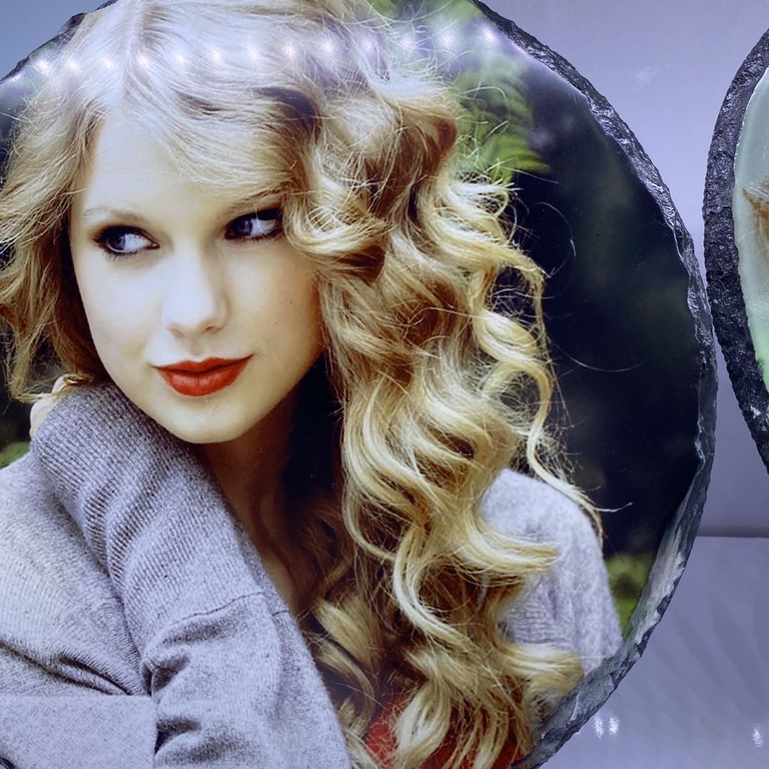 The granite circular decorative item stand is integrated details Picture