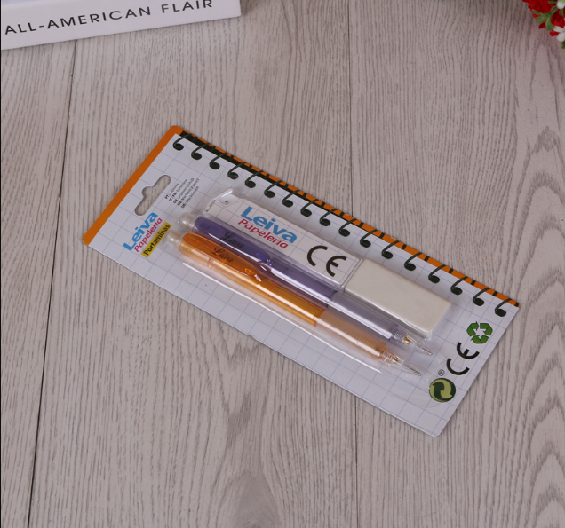 Automatic pencil set special purpose pencil with rubber pencil lead thumbnail