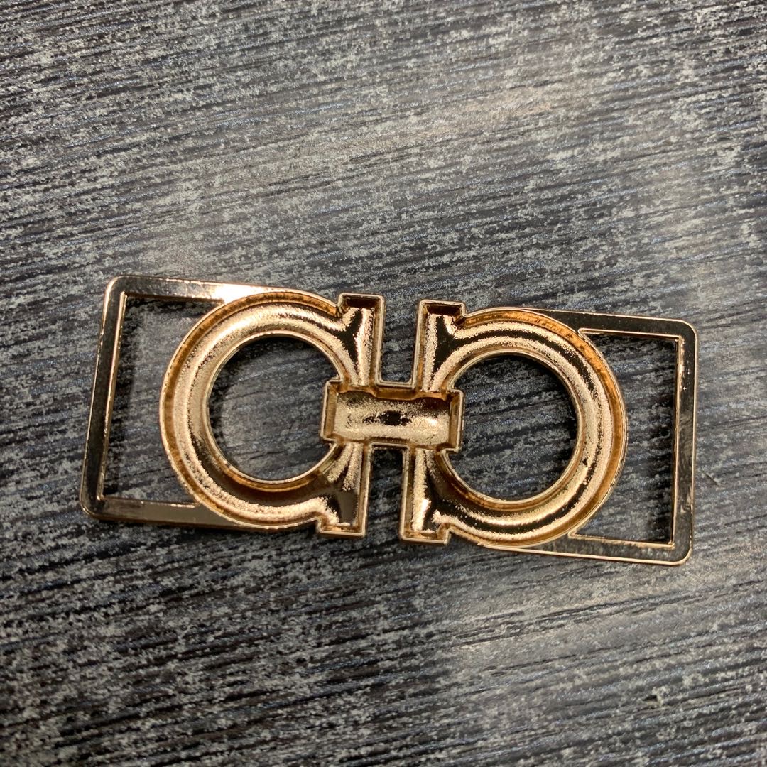New Creative Gold Women's Dress Buckle Accessories Belt Buckle details Picture