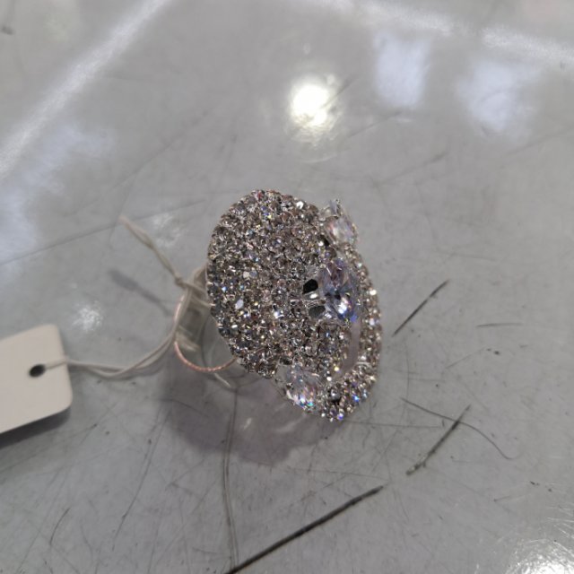 满钻复古风戒指欧美风夸张水钻饰品外贸出口产品图