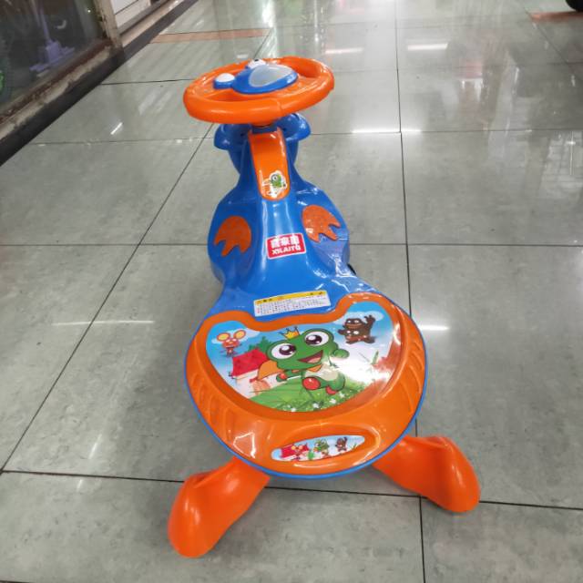 儿童扭扭车带音乐可坐溜溜车1-3岁滑行婴儿学步玩具车宝宝四轮车详情图3