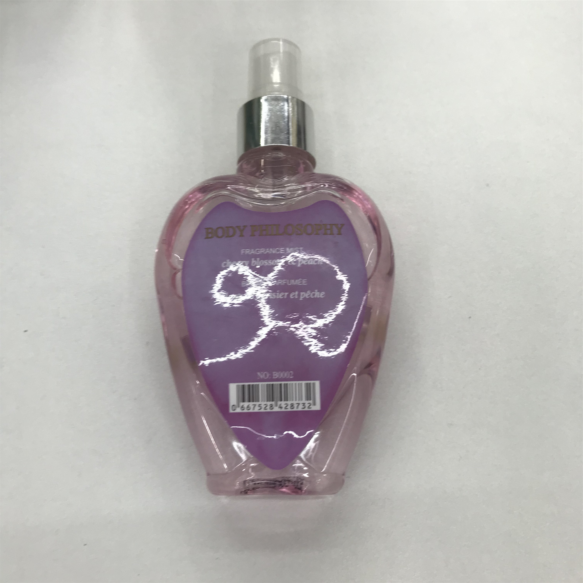 100ml heart-shaped bottle body spray Long-lasting Fragrance Perfume for women in Foreign trade details Picture