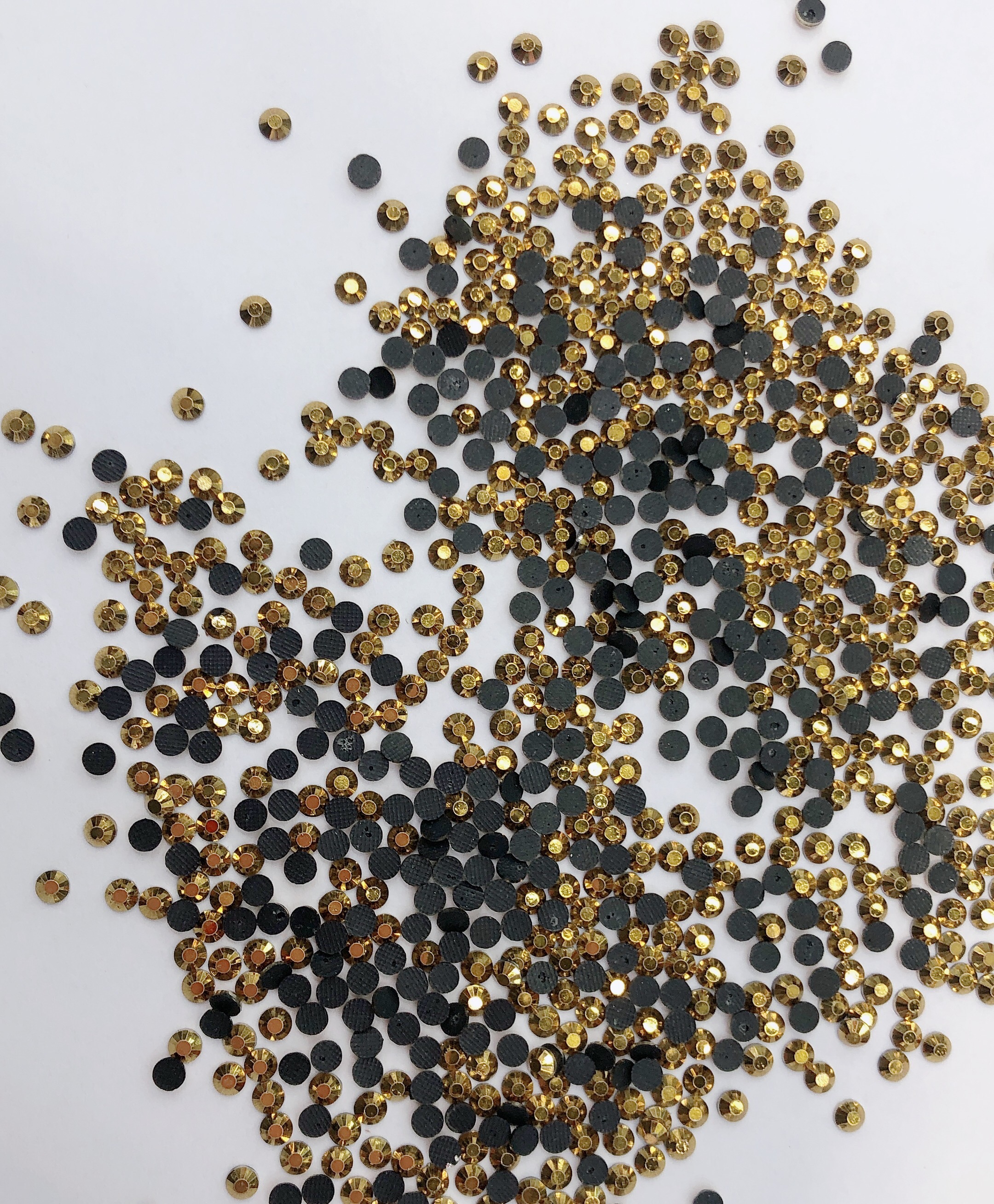 矿金SS30双面钻平底钻玻璃烫钻DIY钻