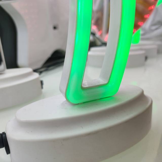 Neon light Instagram popular table lamp flashing light girlish room bedroom decoration night light details Picture