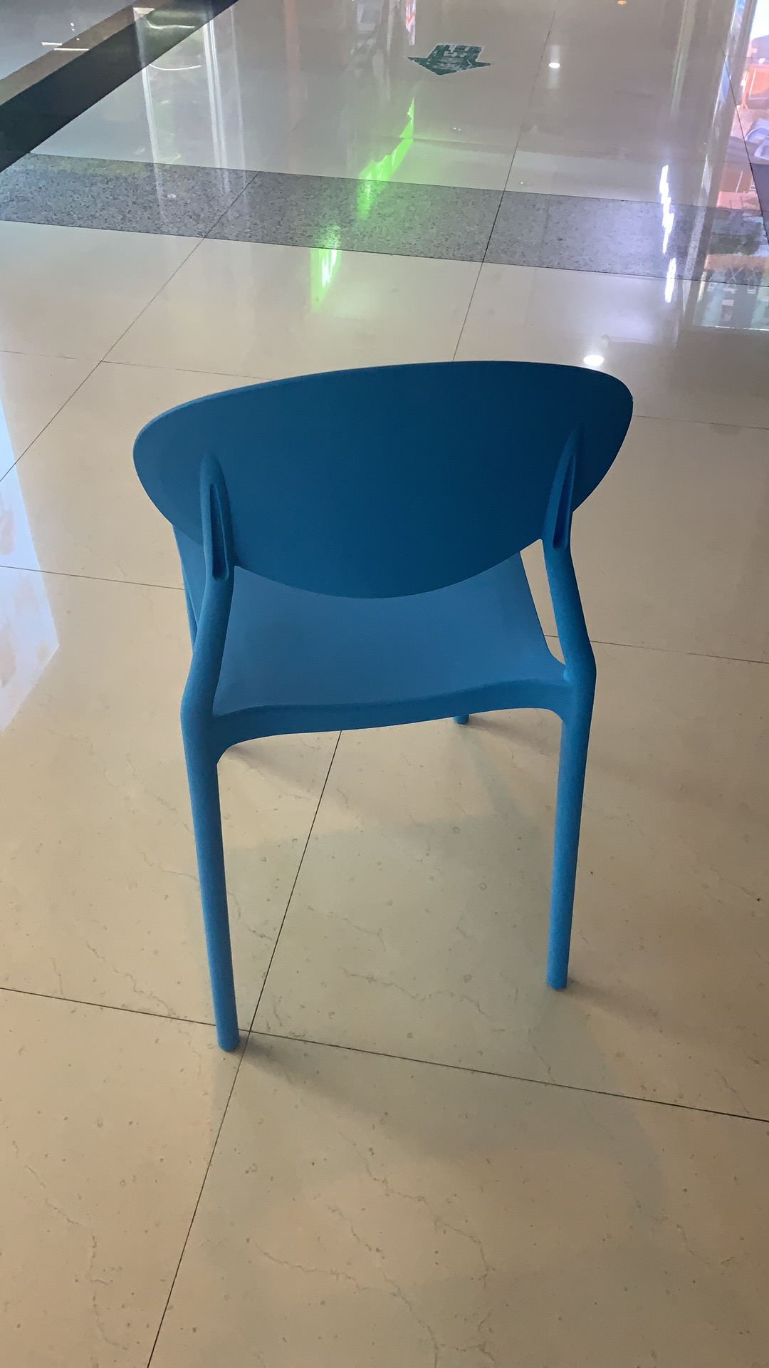 Sun Chair Nordic Dining Chair Home Modern Simple Restaurant Plastic Back Lazy Chair Specification drawing