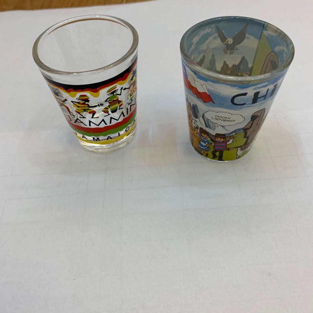 酒钱平光小酒杯装饰品小摆件客厅玄关工艺品家居摆设欧式创意现代简约