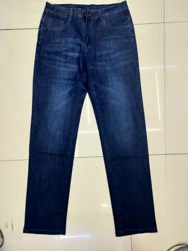 Summer jeans, straight leg slacks for men thumbnail