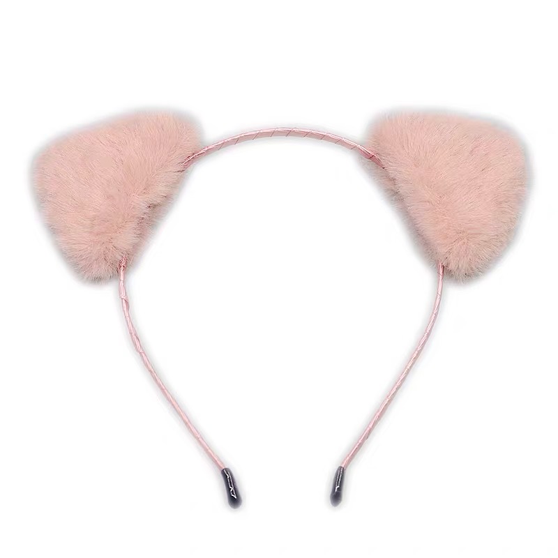 甜美卡通发箍洗脸敷面膜束发带卡通头套简约发箍