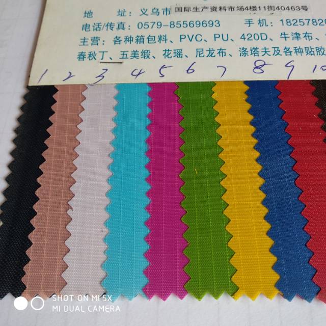 Factory direct sales, available in stock at the lowest price for wholesale of Oxford cloth, checkered cloth and lining details Picture