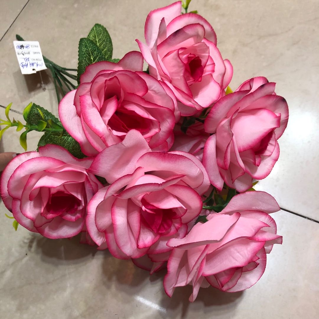Hot-selling pink rose wedding decoration and auditorium decoration creative design Specification image