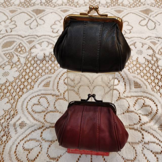 小号女士真皮夹子包零钱包细节图