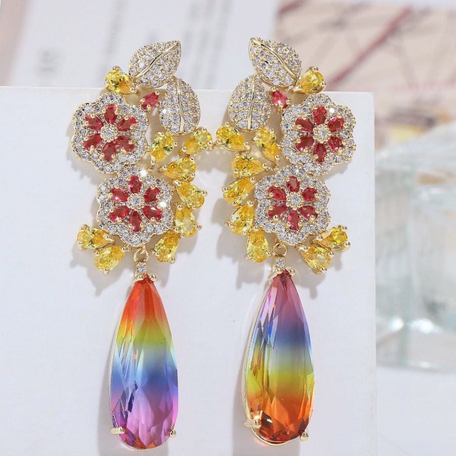Elegant and elegant female style earrings earrings jewelry