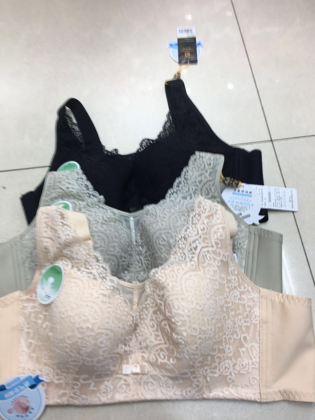 Lingerie Women's Plus Size Bra Lace Retraction Women's Fashion Bra Specification drawing