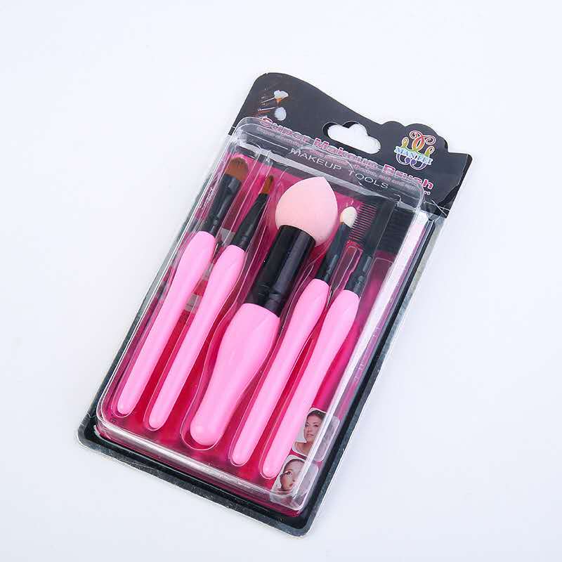 Beginner's makeup brush set, complete makeup tools, eyeshadow, Internet celebrity set, eyebrow brush, blush, loose powder brush details Picture