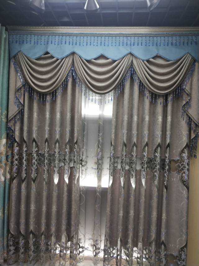New style factory direct sales available for retail and wholesale of Kaxenier hollowed-out European-style curtains