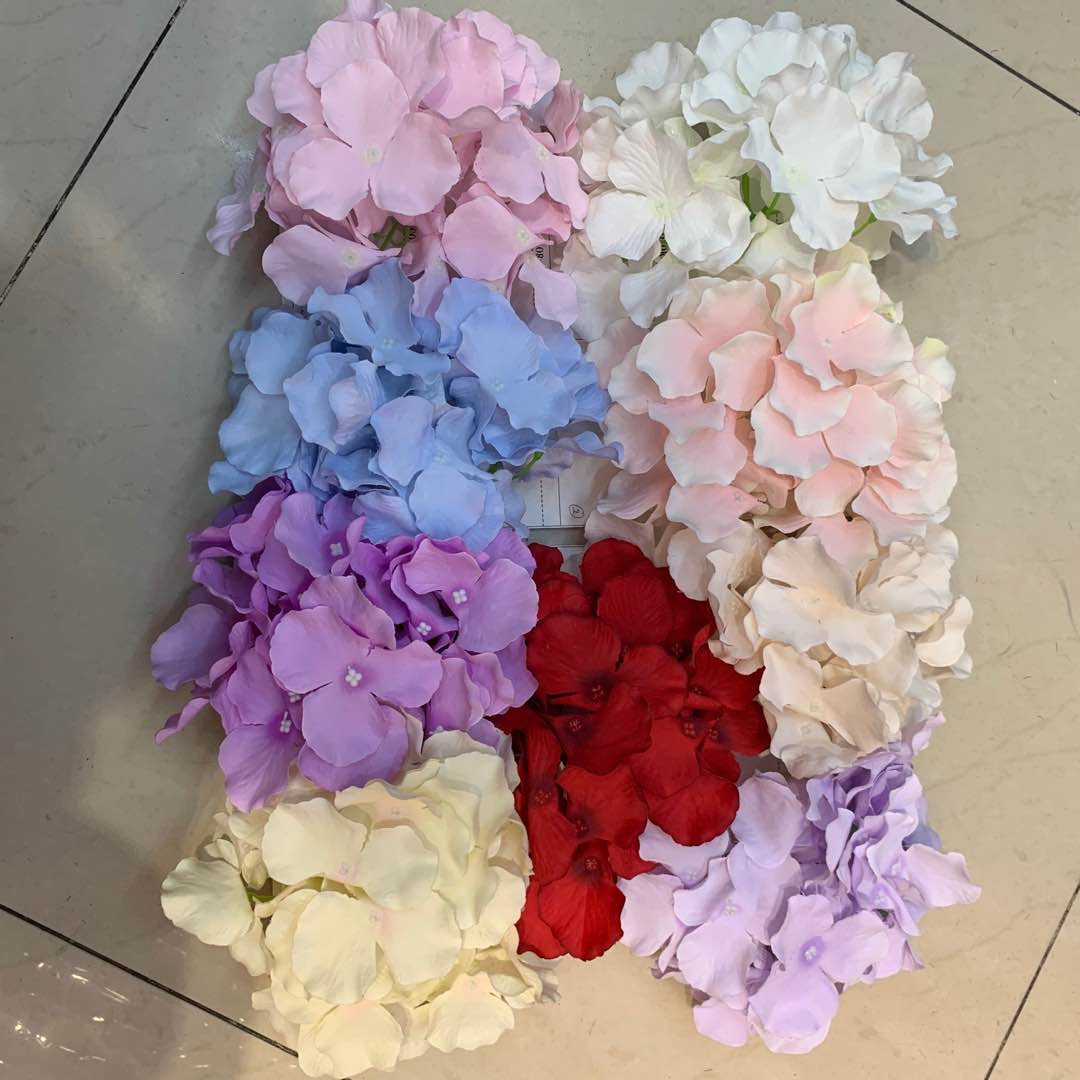 Imitation flower imitation flower fake flower decorative fork hydrangea thumbnail