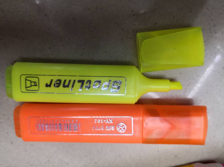 Beauty Pen Industry Office Culture Writing Tools Highlighter Large Capacity Candy Color Bright Student Pen Non-Toxic Highlighter Pen details Picture