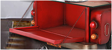 Tailwind Sailing Red Vintage Iron Wood Combined With Rear Molding Layer Shelf Hit 175 Specification drawing