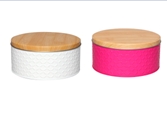 3D竹纹圆盒三件套 货号008-105-3D 单个OPP产品图