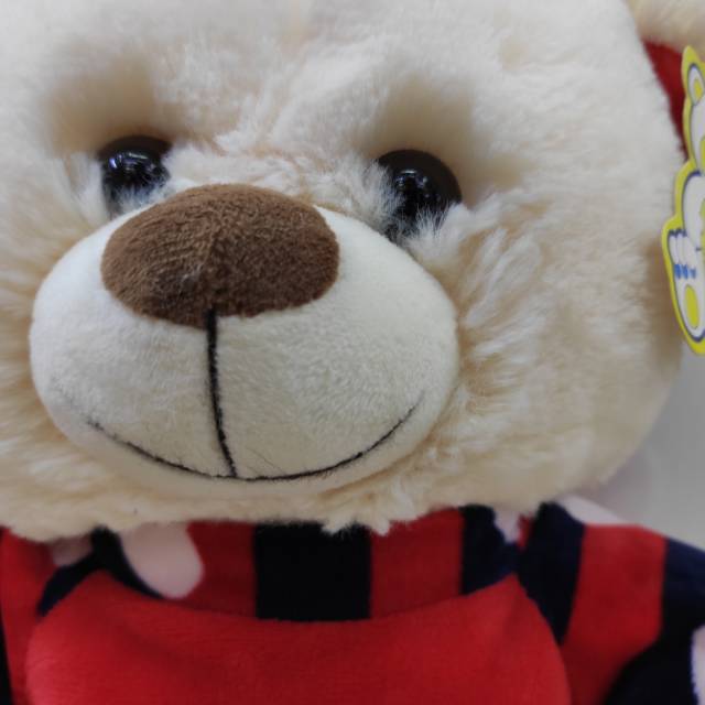 Factory direct sales of creative bear plush toy figurines, popular figurines, creative figurines, plush toys, plush dolls, cartoon figurines, cute sleeping cushions, lazy people's bed decoration pillow styles Specification image