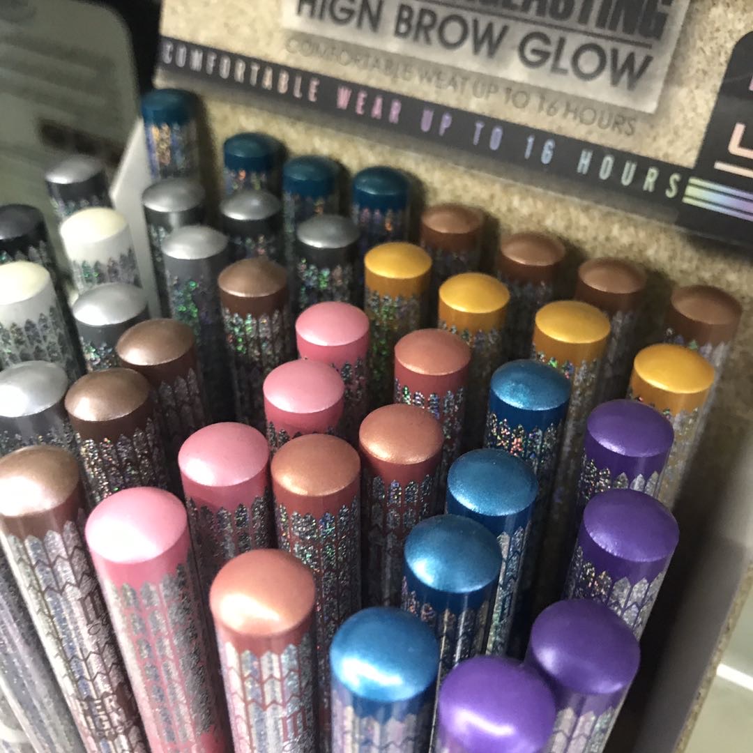 Factory Direct Millay Box 48 Multi-Color Lock Color Waterproof Eyebrow Pencil details Picture