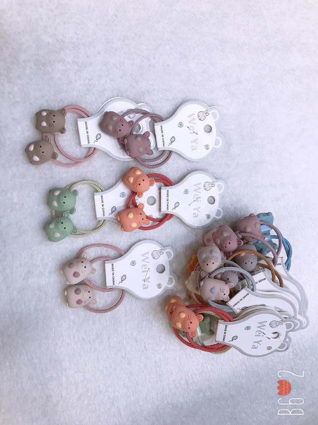 韩国发饰时尚发圈皮筋 发绳手链两用皮套