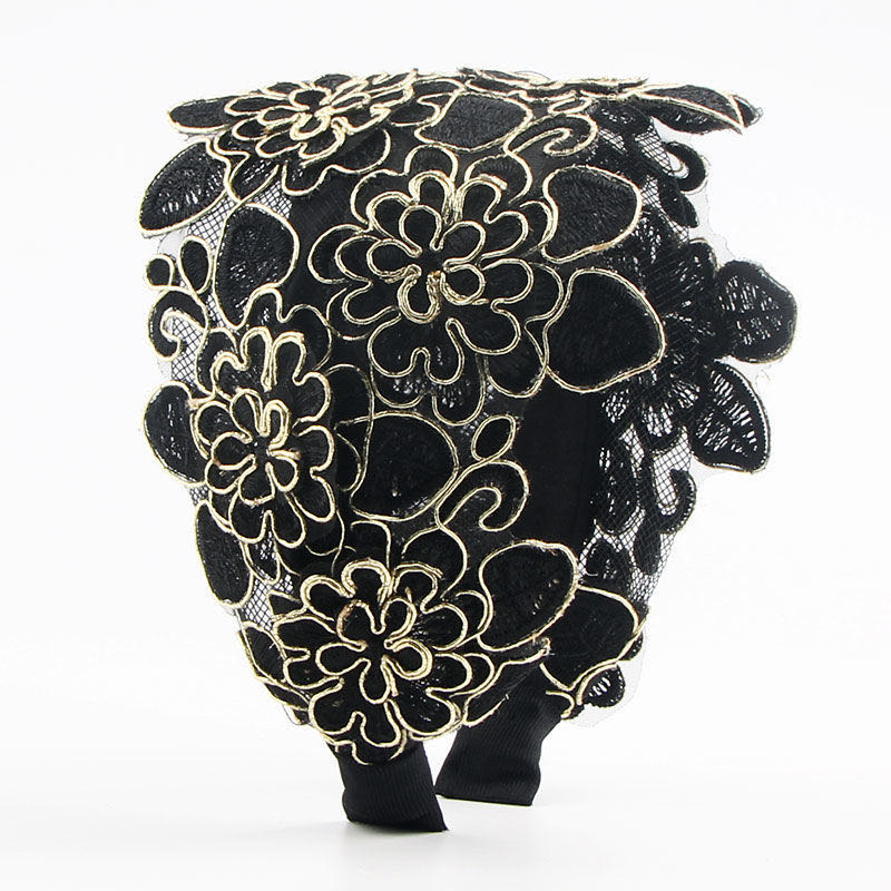 Ancho borde moda tendencia diadema versión coreana headwear hoop details Picture