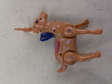 抖音同款网红牵线电动鹿宝宝玩具爬行会跑的儿童走路玩具