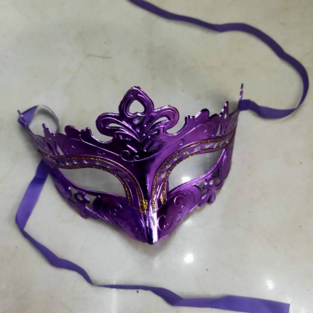 小仙女面具 加毛彩绘面具 舞会彩绘面具 儿童面具批发 狂欢节面具