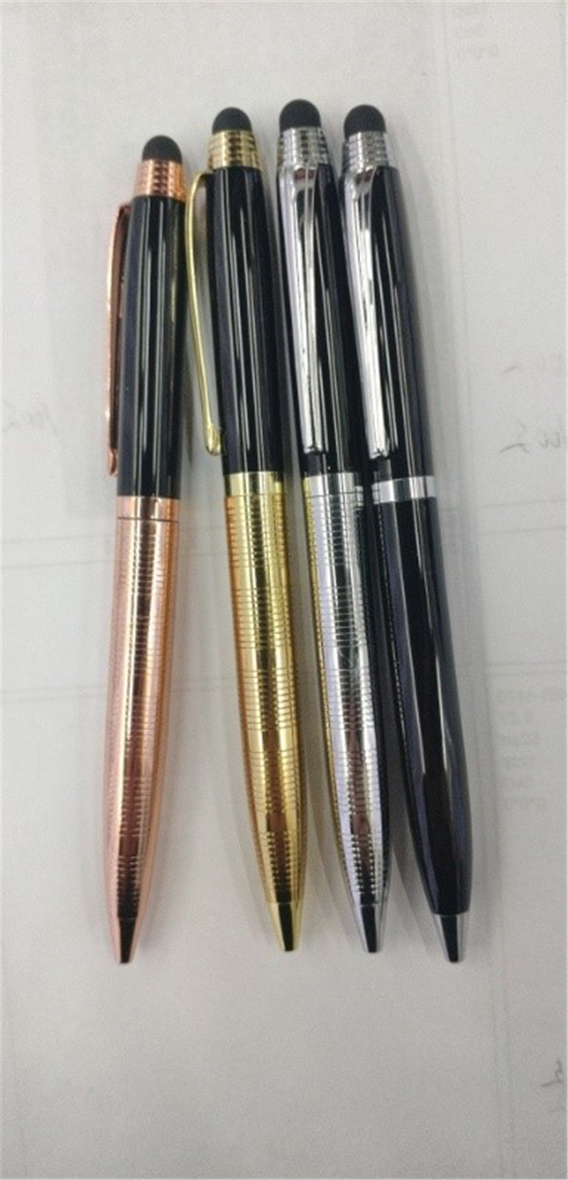 金属触屏圆珠笔手机平板多功能电容笔触控笔