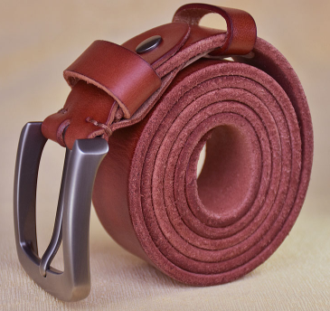 Simple And Durable Factory Direct Sales Can Be Customized Leather Belt details Picture
