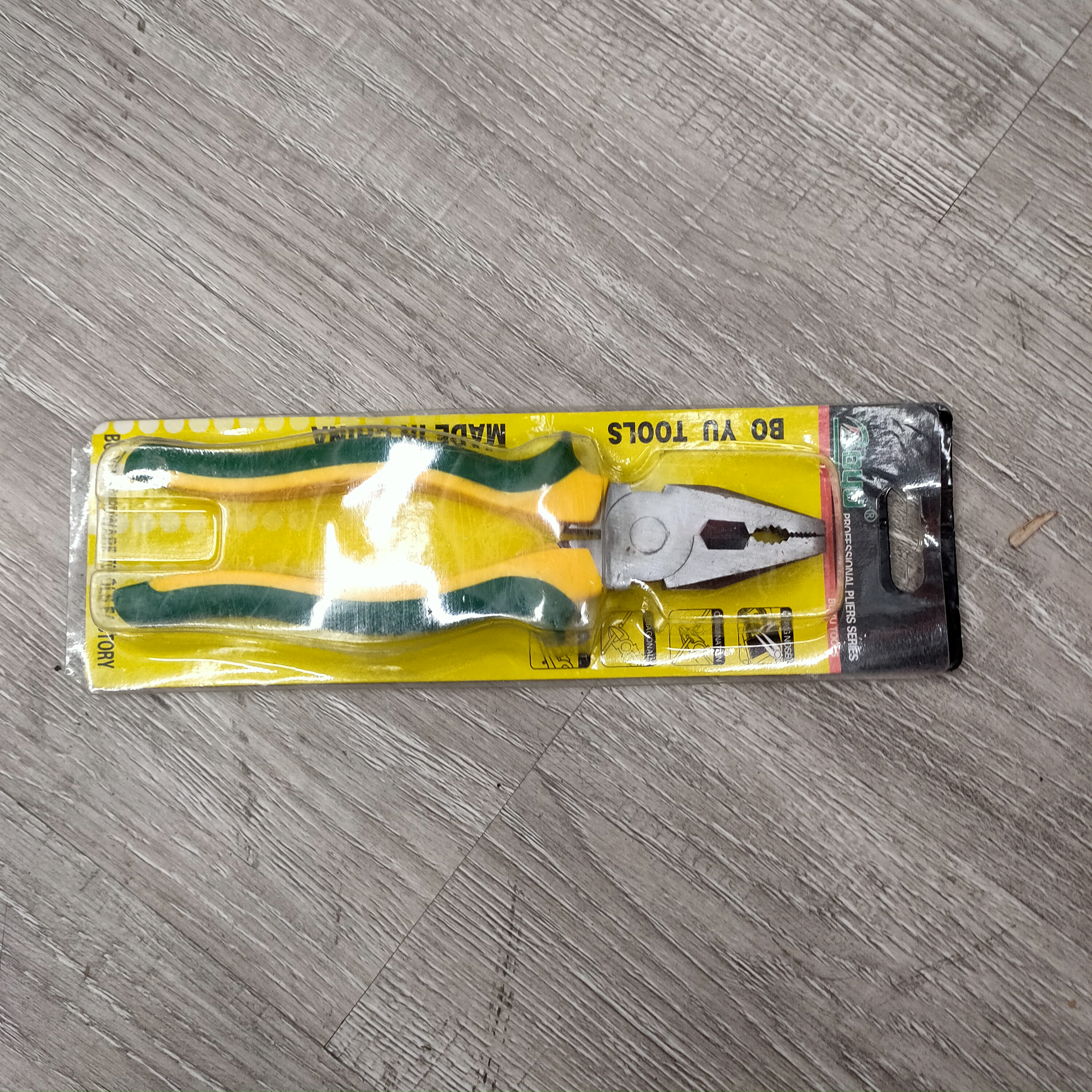 五金工具8寸钢丝钳工业级手钳子省力平口钳多功能老虎钳细节图